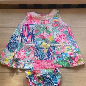Lilly Pulitzer Baby Shift Dress 3-6 months